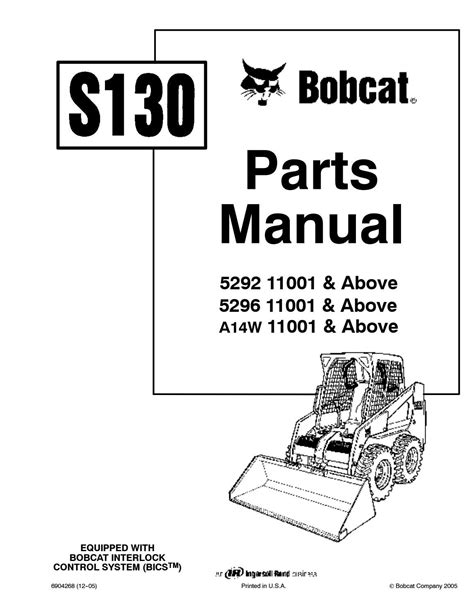 bobcat skid steer s130|bobcat s130 manual pdf.